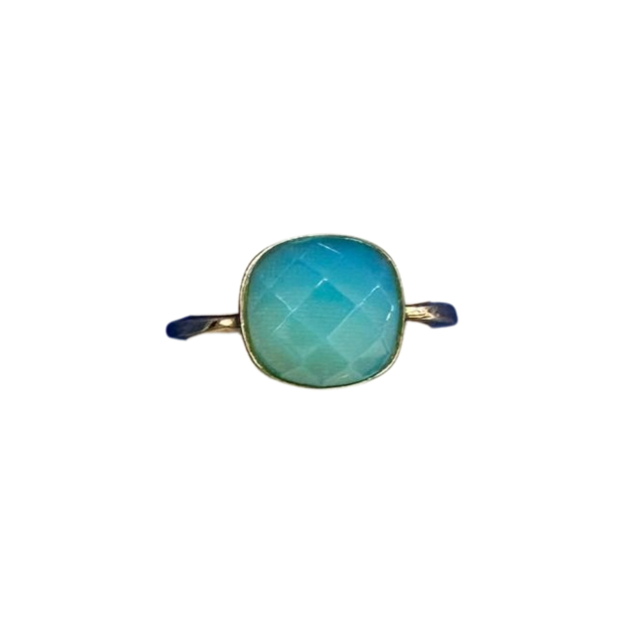 RING 925 GOLD GLASS TN23