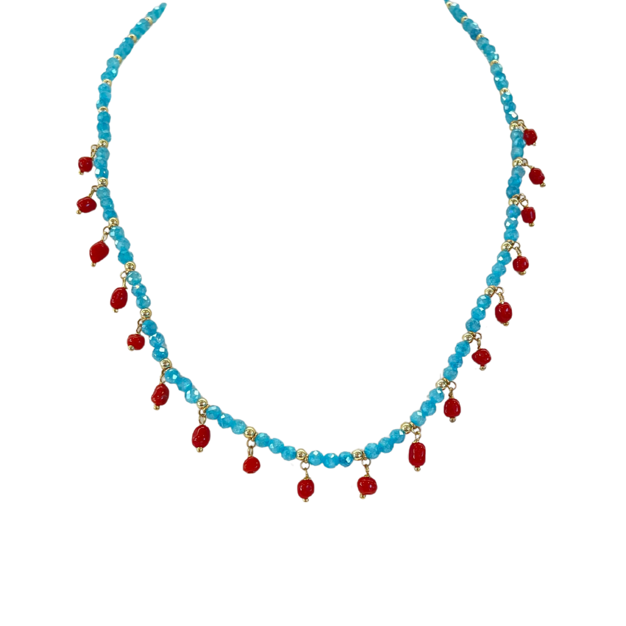 925GG ZIRC TURCHES CALLO NECKLACE