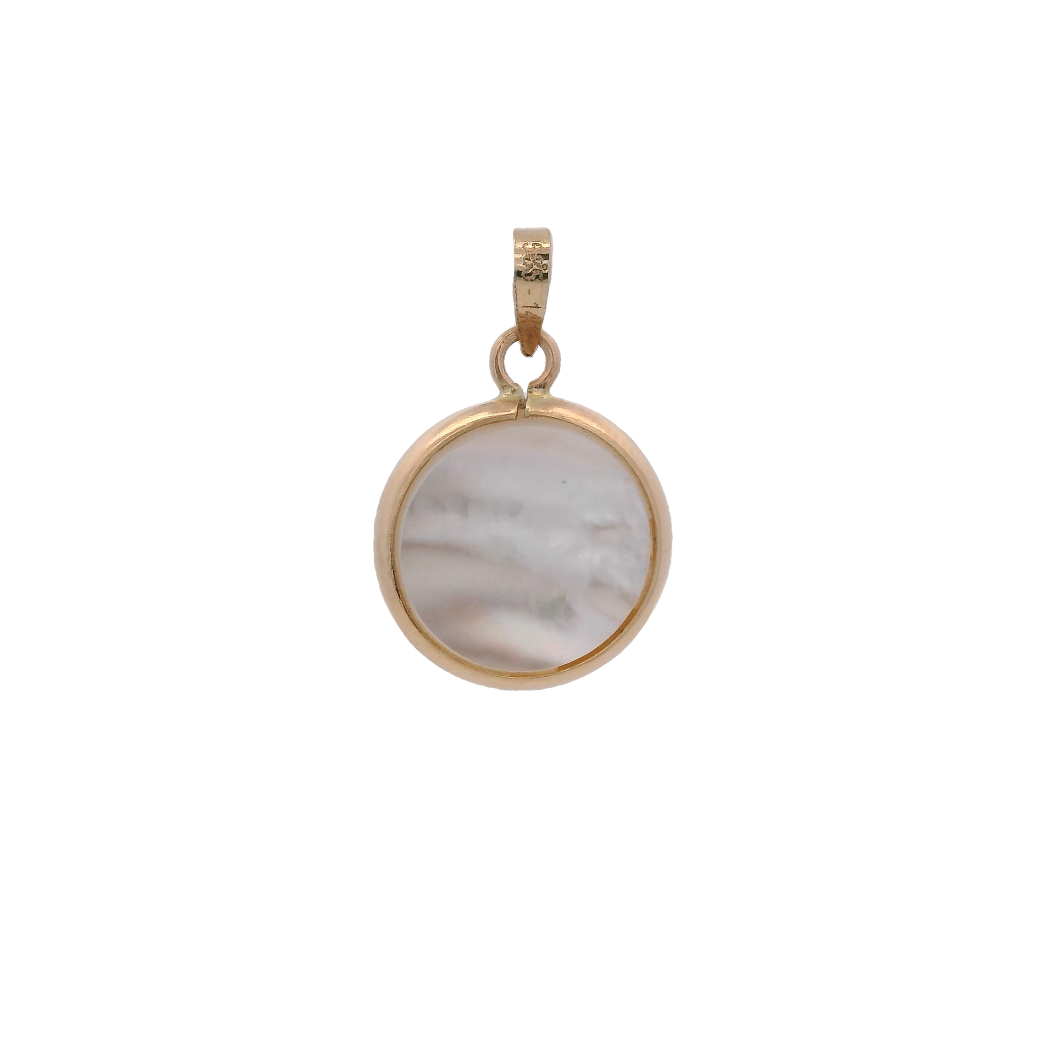 14KY GUARDIAN ANGEL 10.5MM MEDAL