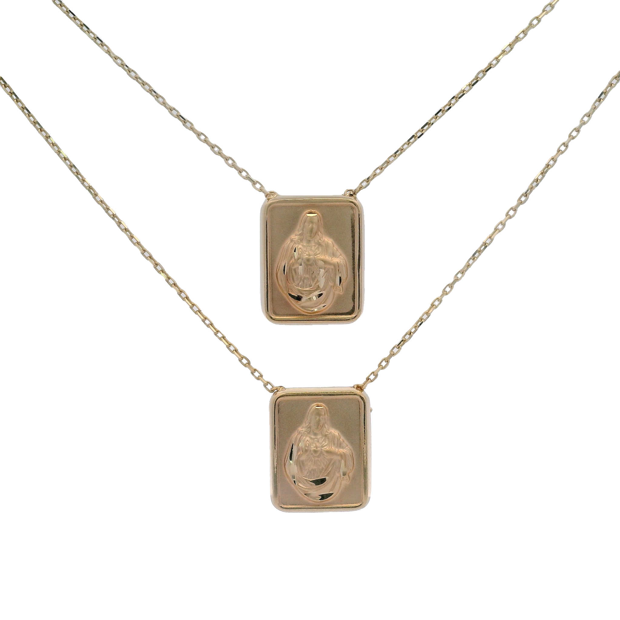 14KY HEART OF JESUS NECKLACE