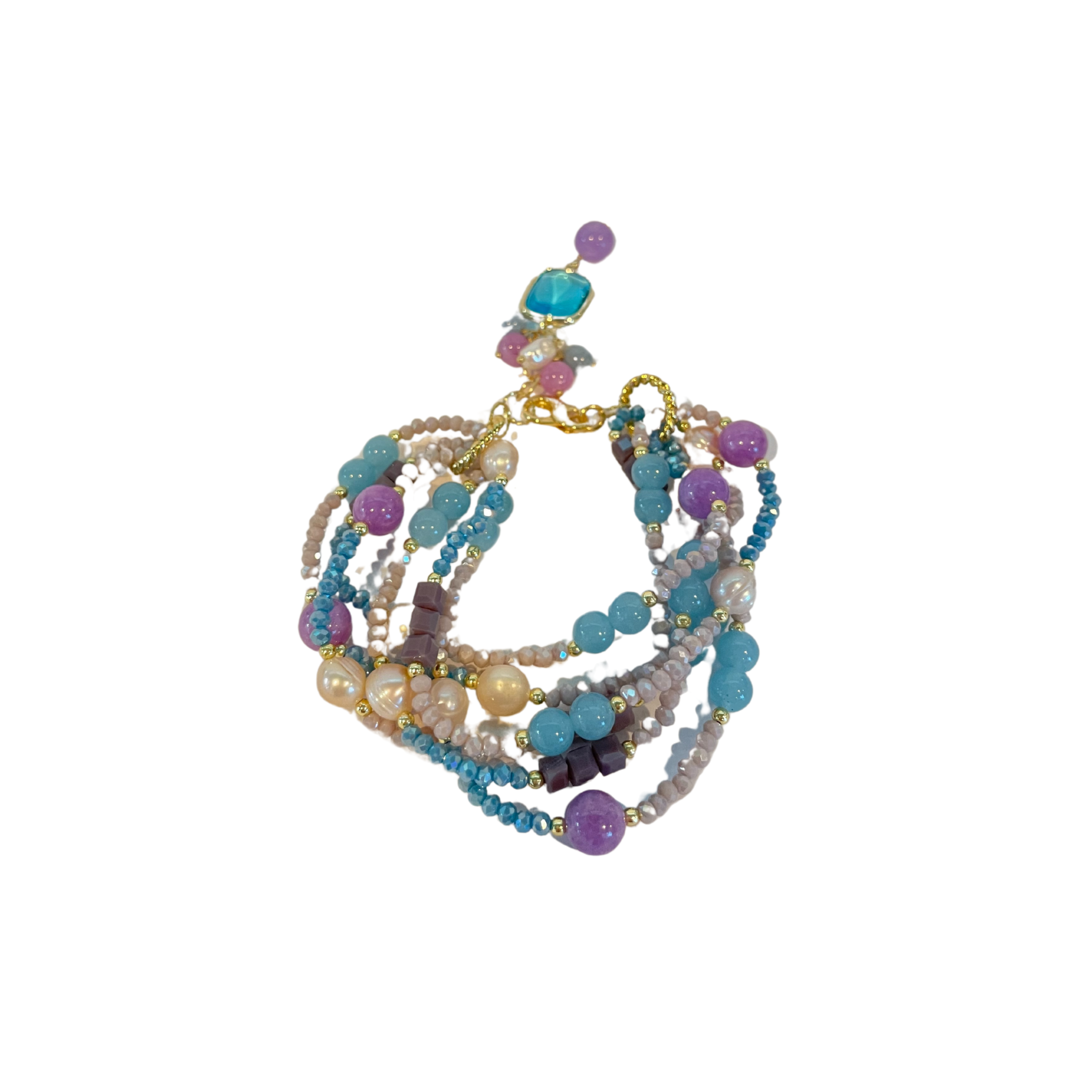 925GG CRISTALLI GIADA PERLE ACELET
