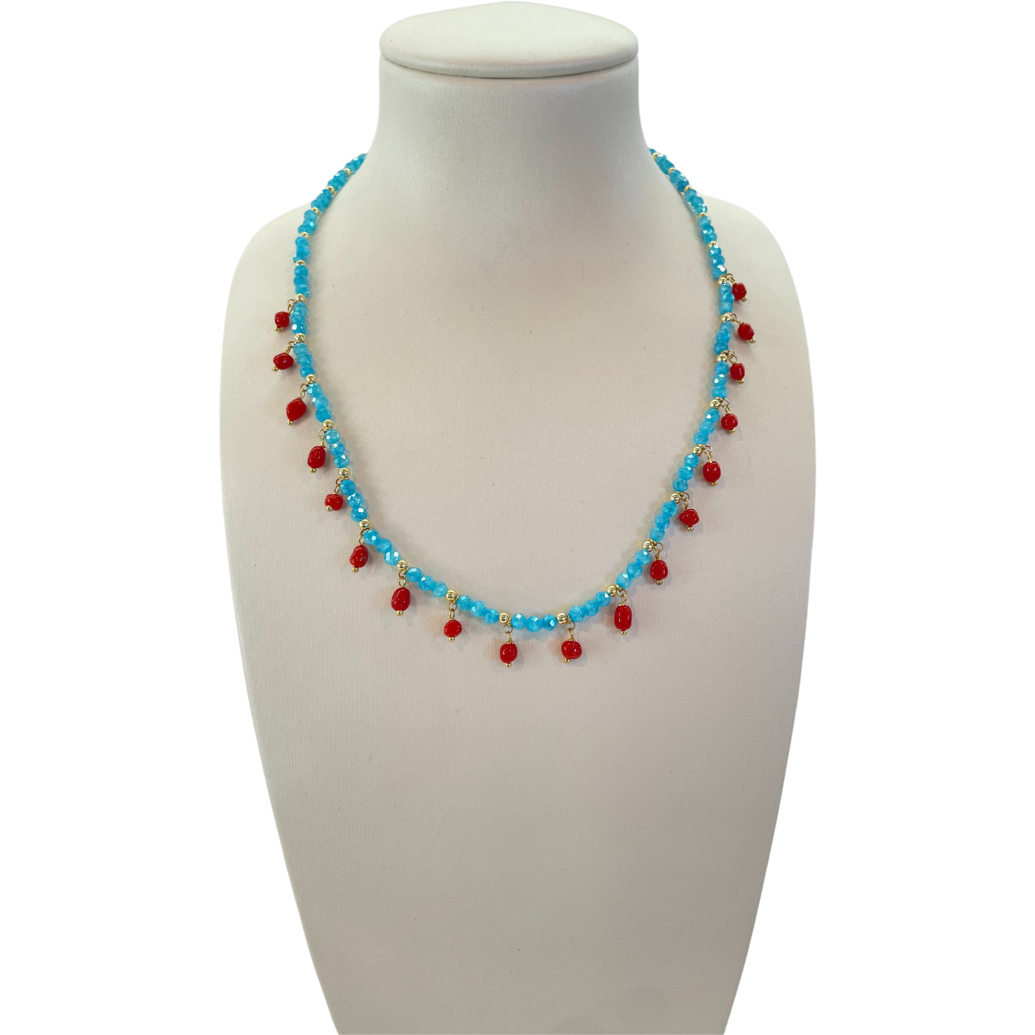 925GG ZIRC TURCHES CALLO NECKLACE