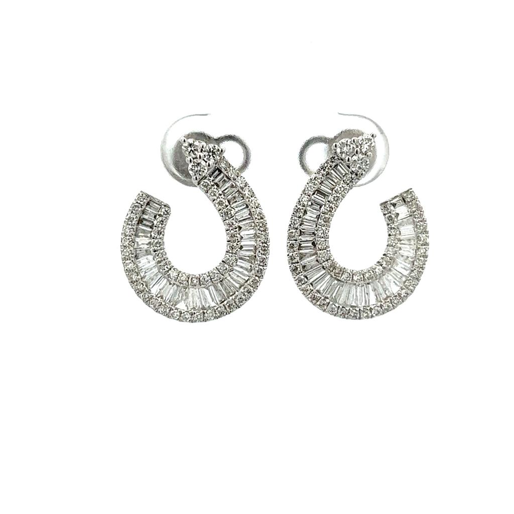 D0.85 18KW EARRINGS - C'SANTOS
