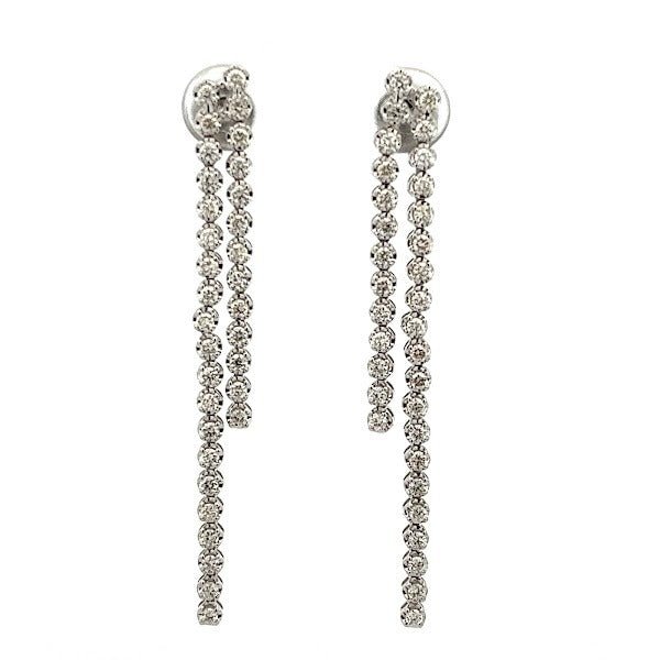 D1.26 14KW LONG EARRINGS - C'SANTOS