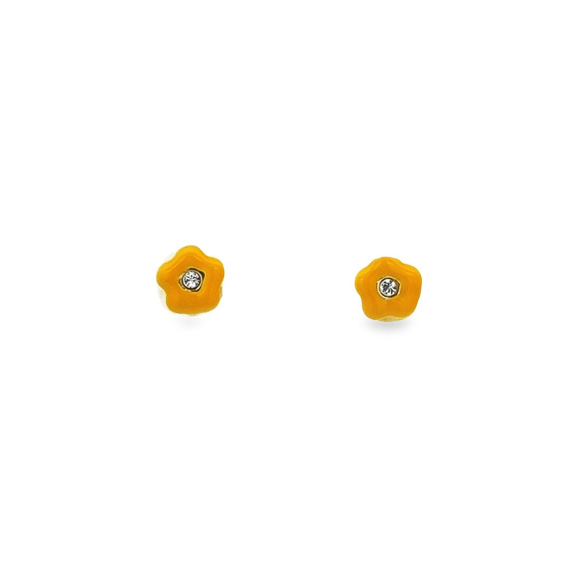 EARRING YELLOW FLOWER - C'SANTOS