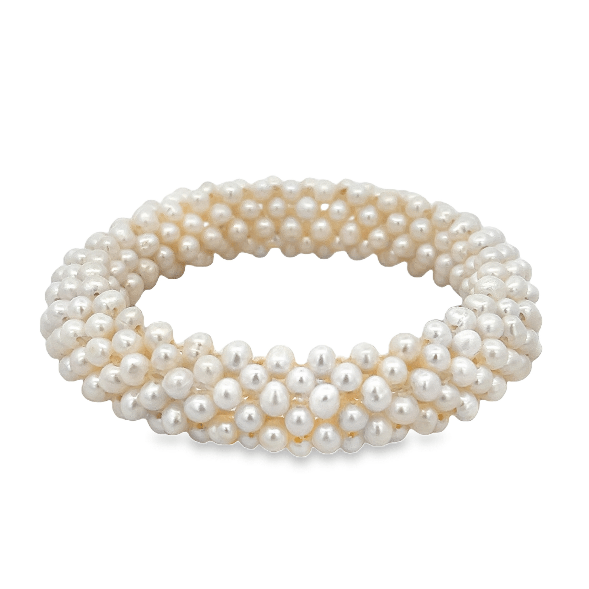 FRESH WATER PEARL 4MM BRACELET - C'SANTOS