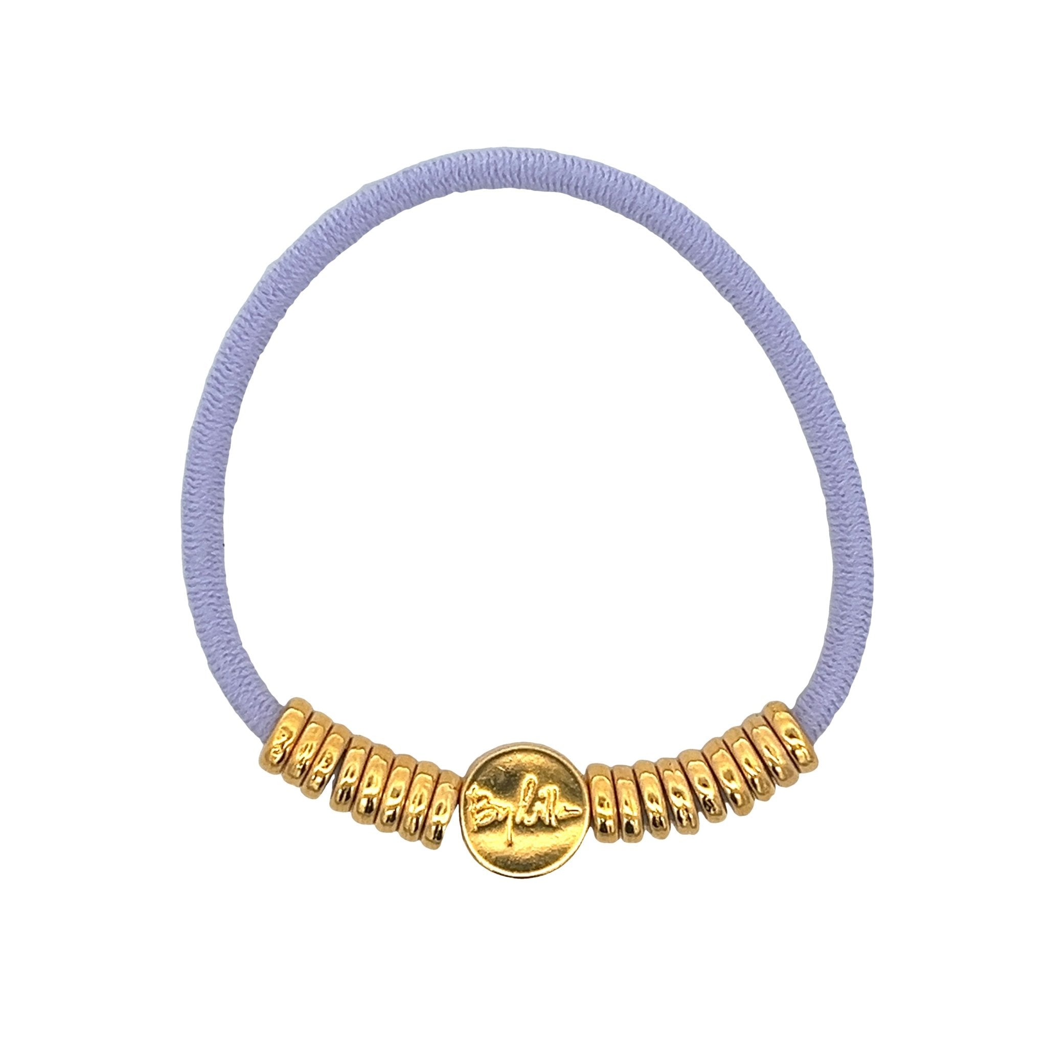 HAIR BRACELET WITH GOLDEN RINGS - C'SANTOS