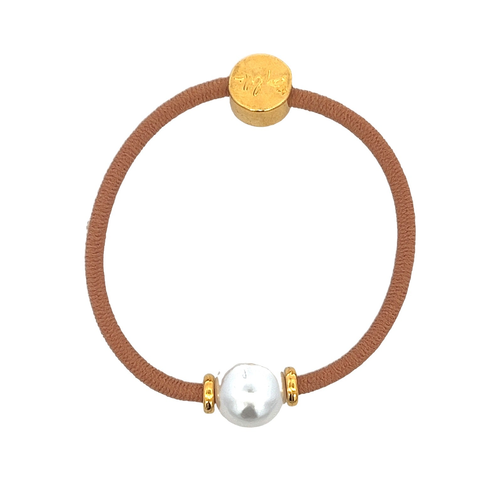 HAIR BRACELET WITH PEARL - C'SANTOS