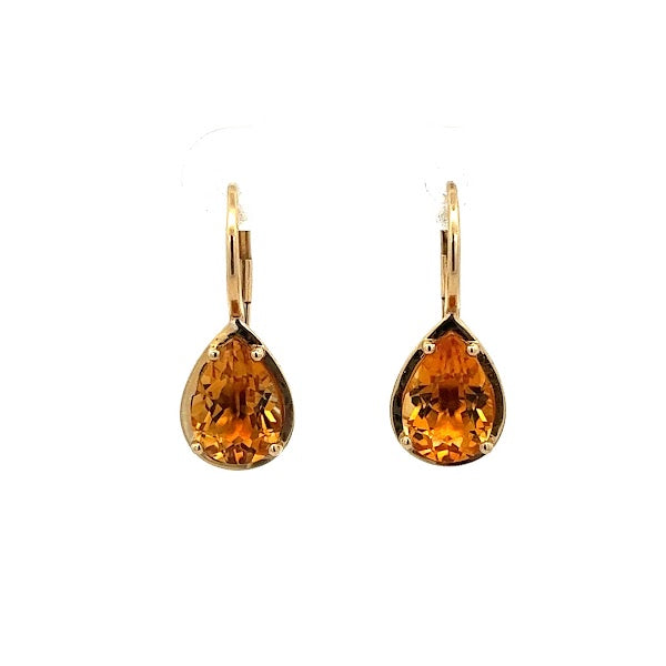 14k shop citrine earrings