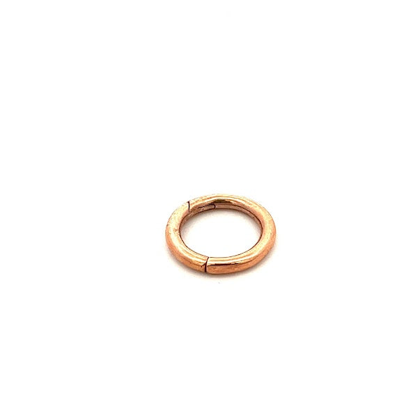 14K ROSE GOLD  ROUND ENHANCER