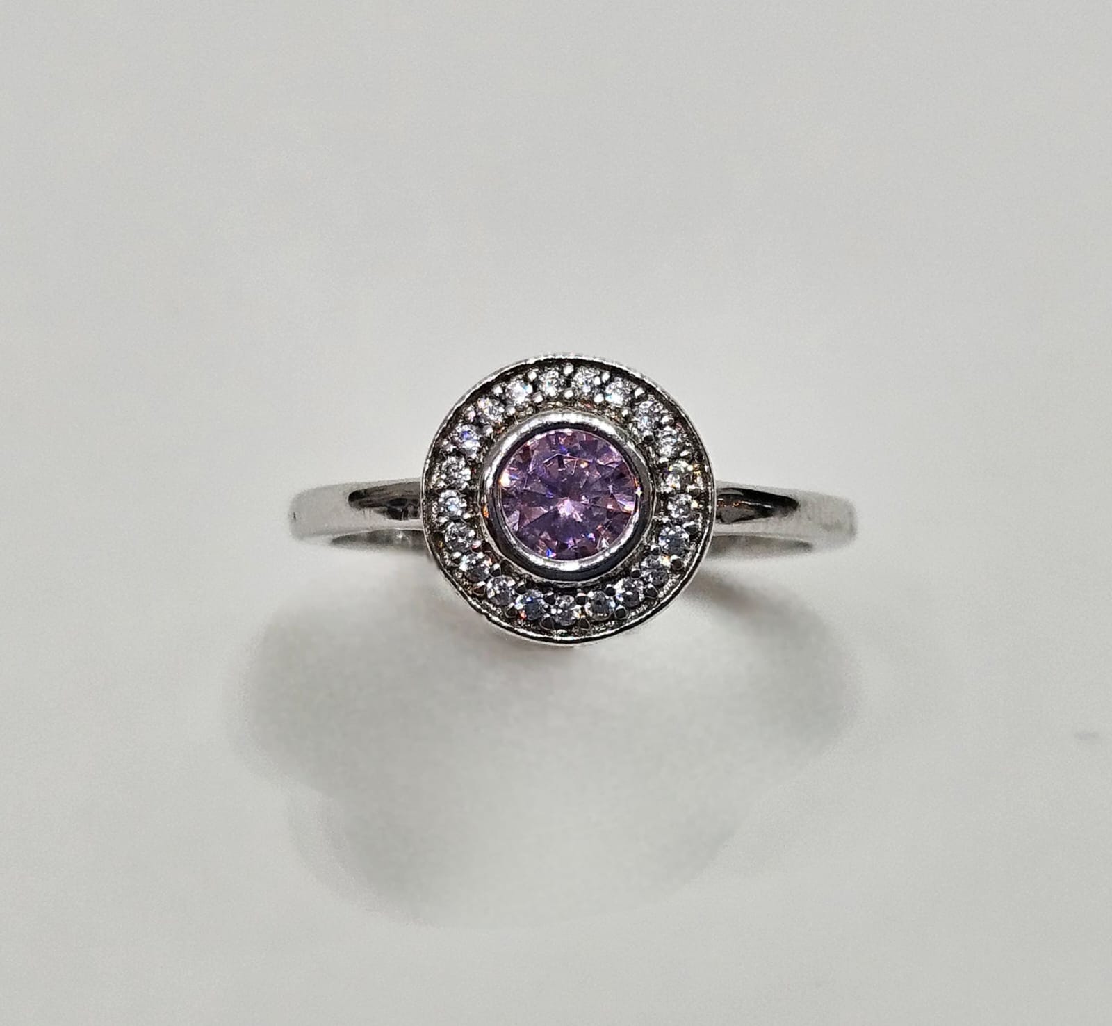 CLEAR CZ SEP BIRTHSTONE RING