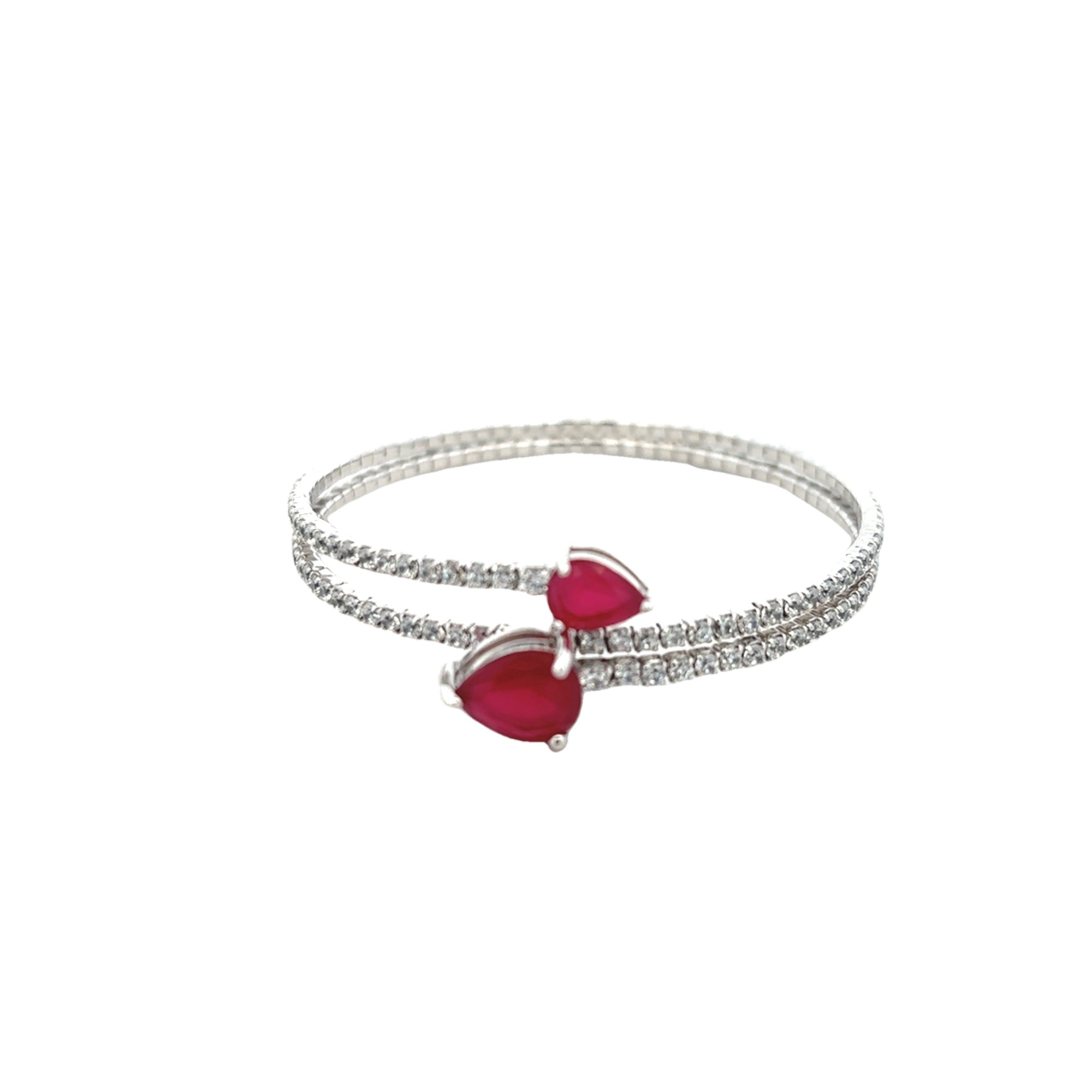 PULSERA DE PLATA 925 CON CRISTALES