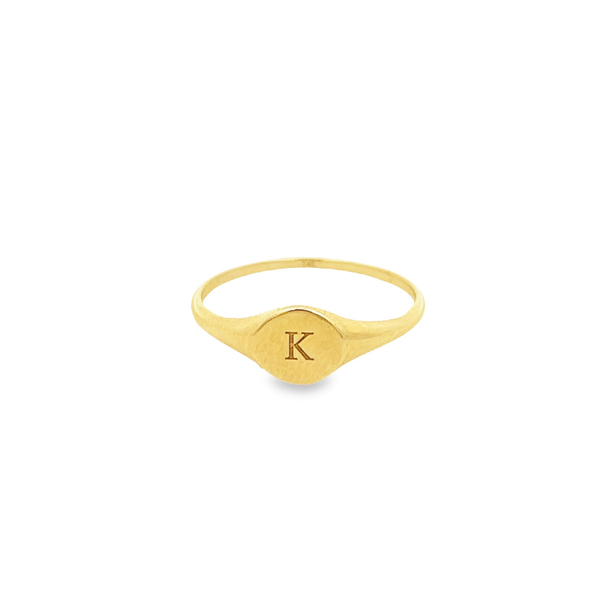 14KY RING LETTER K
