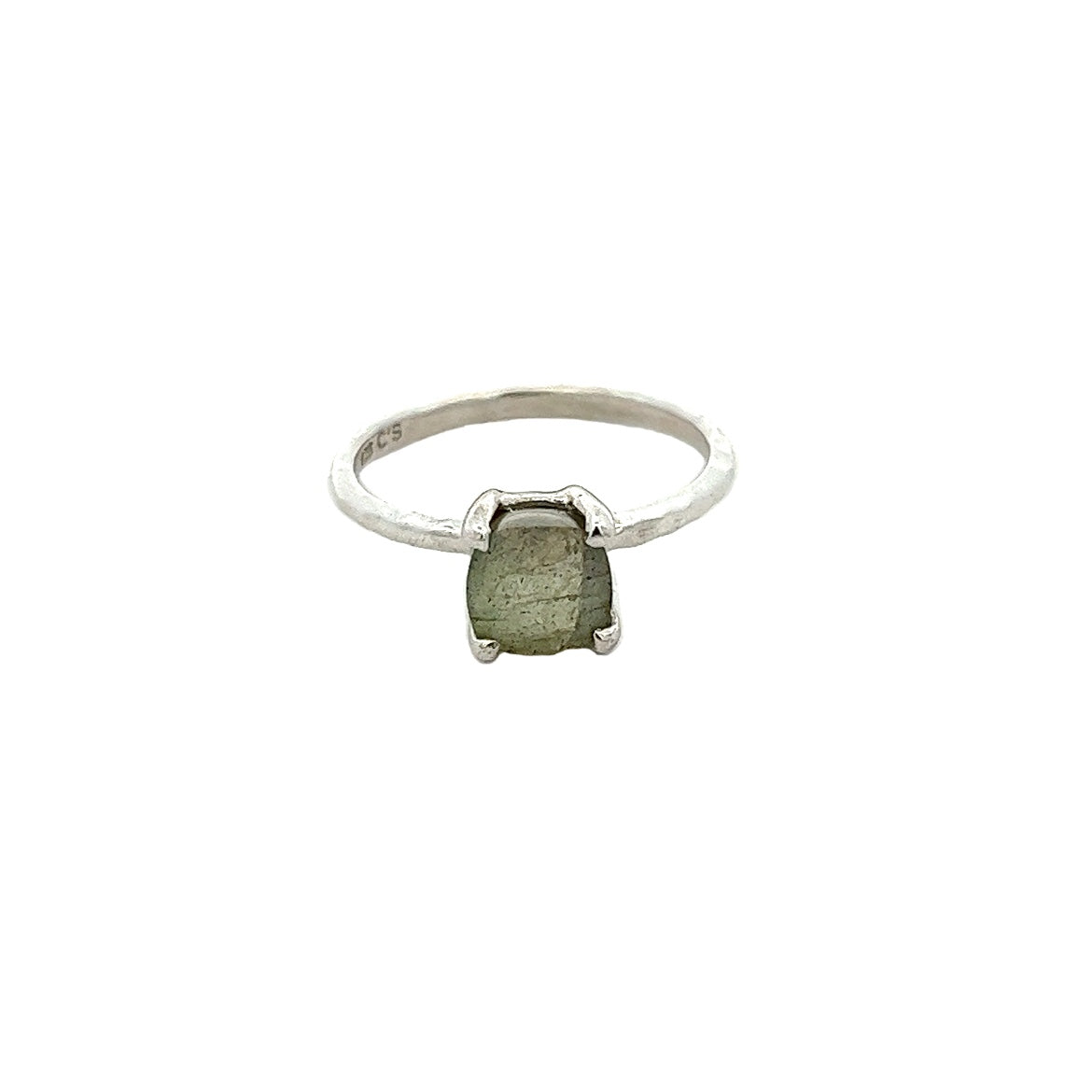 RING LABRODOLITE CUSHION