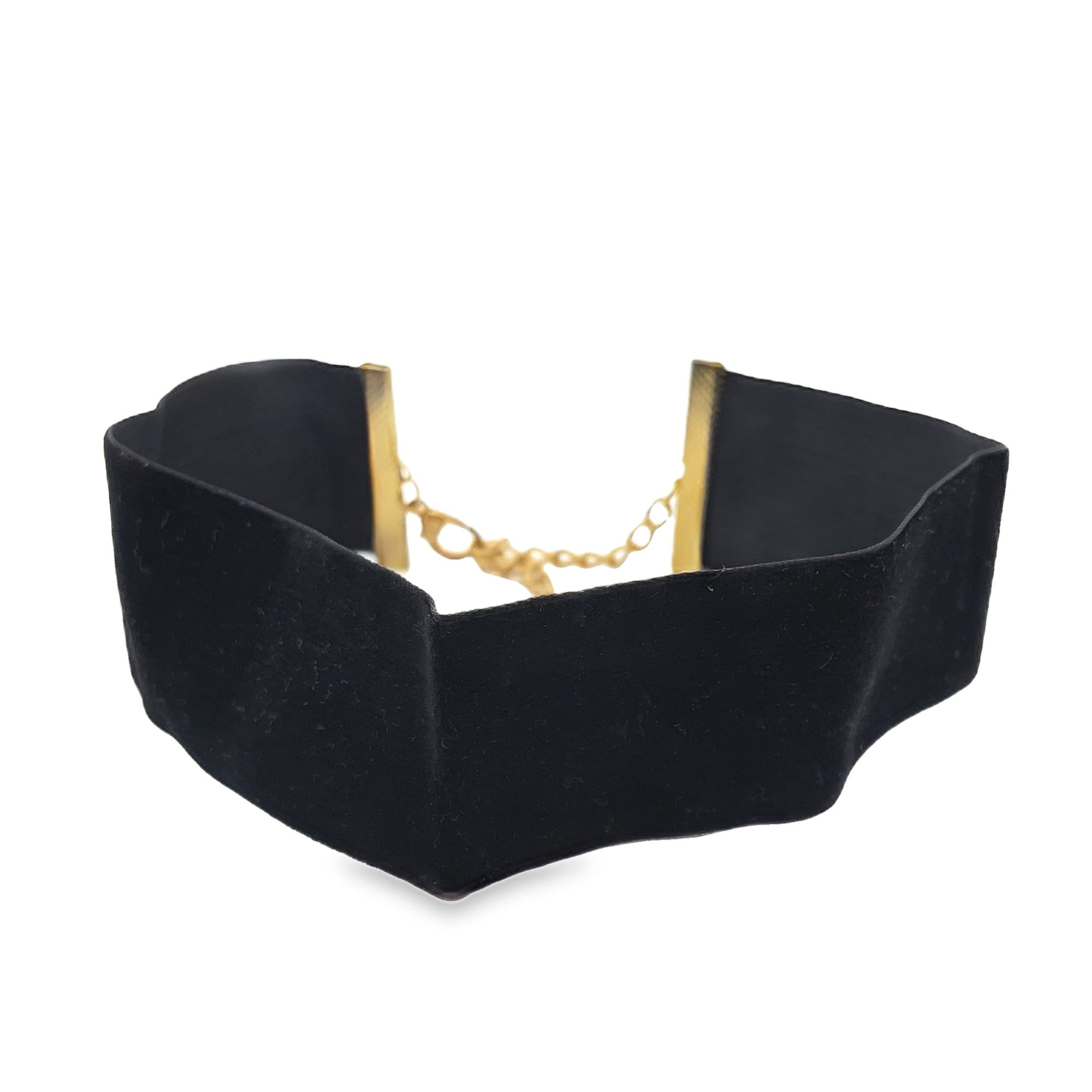 NECKLACE CHOKER THICK BURGUNDY AND BLACK