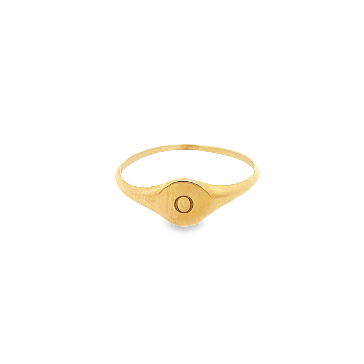 14KY RING LETTER O