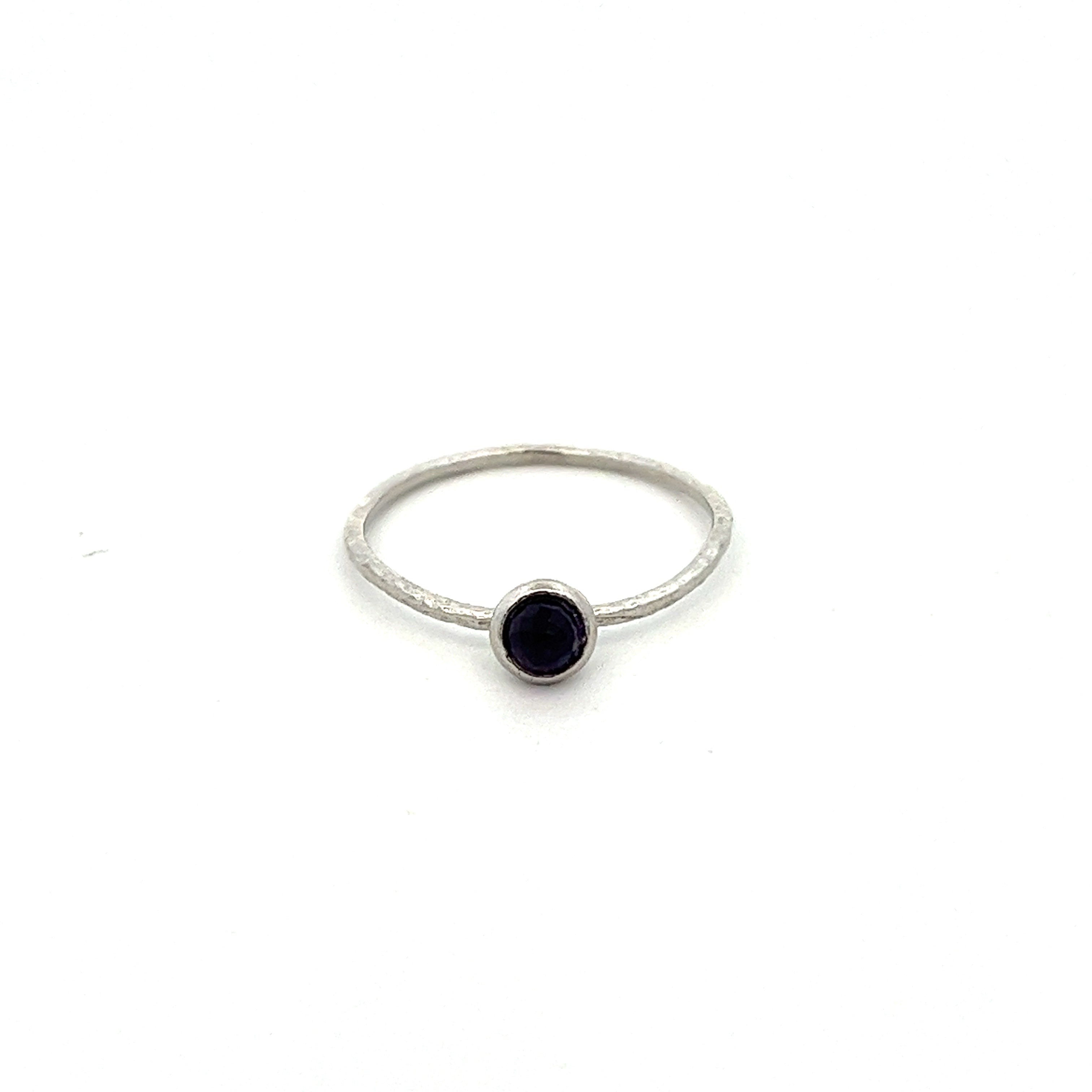 RING AMYTHYST AFRICAN BALL T7