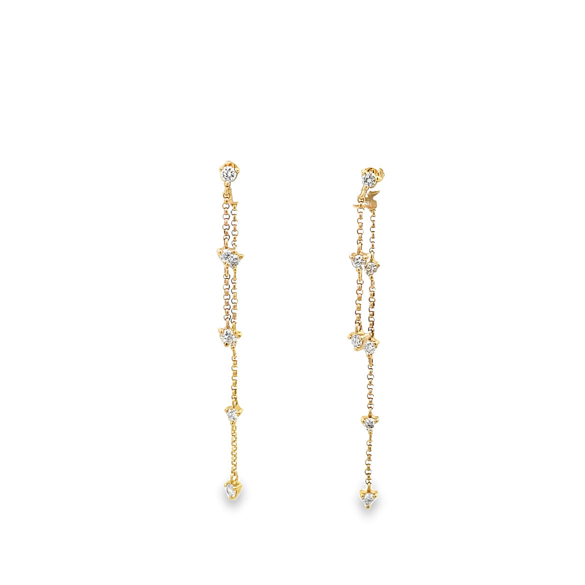 D0.33 14KY DIAMOND EARRING