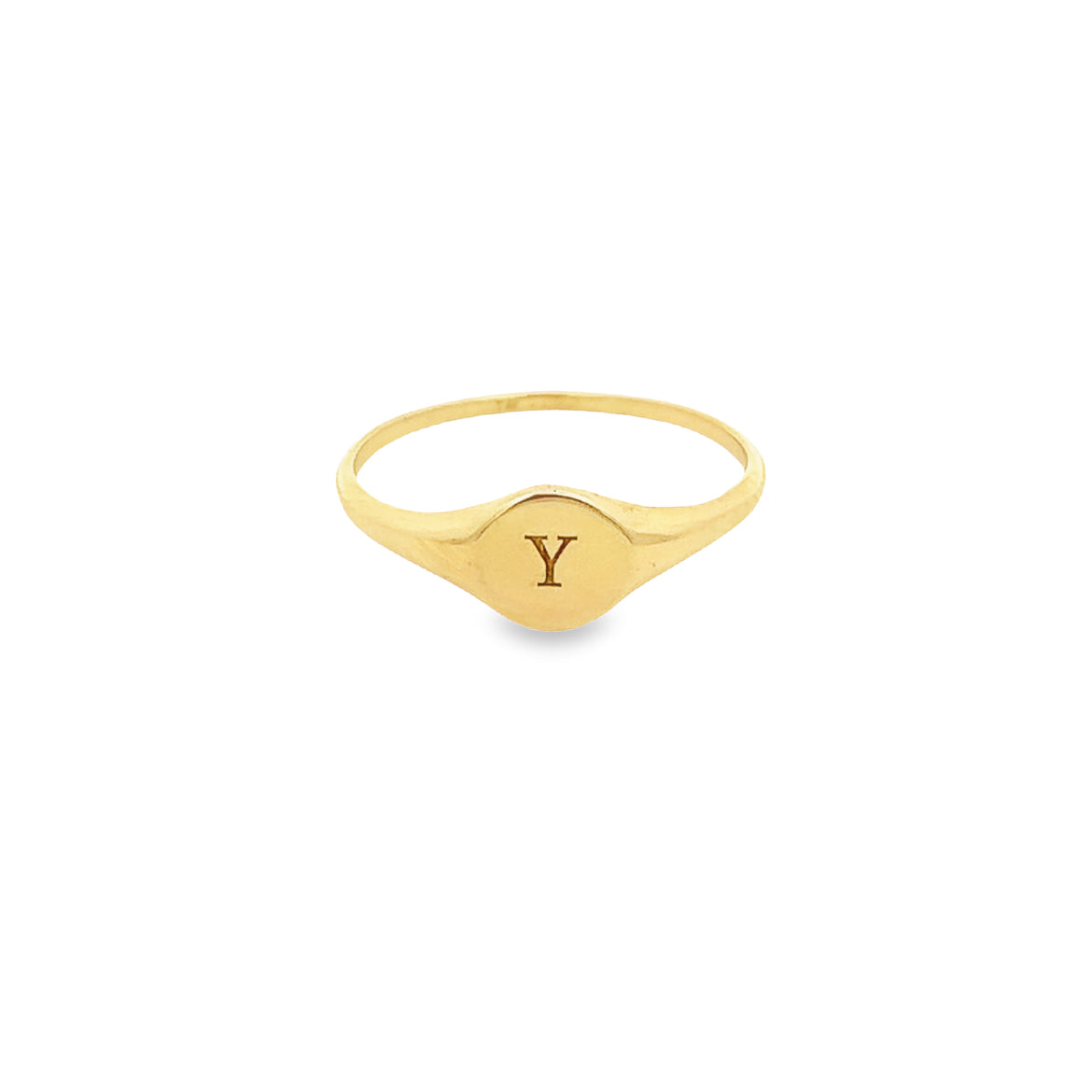 14KY RING LETTER Y